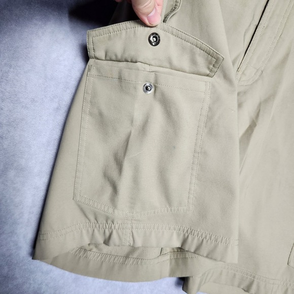 Nike Golf Dri-FIT Men's 34 Khaki Tan Cargo Shorts‎ Golfing Athletic - Picture 7 of 14